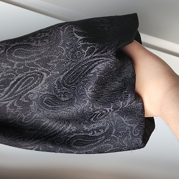 Vintage Brocade Witchy Bubble Sleeve Trench Coat - Picture 3 of 7